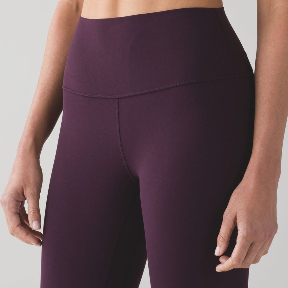 RARE NWT Lululemon Align Pant II Black Cherry